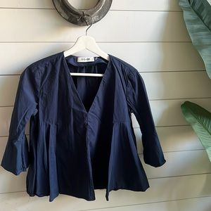 Do+Be Tuckernuck Bell Sleeve Blouse